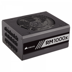 Захранване Corsair PSU Enthusiast Series RM1000x Power Supply, Fully Modular 80 Plus Gold 1000 Watt