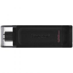 USB флаш памет Kingston 128GB USB-C 3.2 Gen 1 DataTraveler 70, EAN: 740617305371