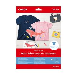 Хартия за принтер Canon Dark Fabric Iron-on Transfers A4