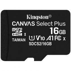 Kingston-16GB-micSDHC-Canvas-Select-Plus-100R-A1-C10-Single-Pack-w-o-ADP