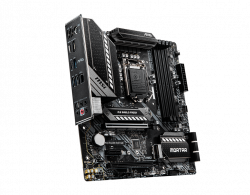 MSI-Main-Board-Desktop-B460-S1200-4xDDR4-2xPCI-Ex16-1xPCI-Ex1-mATX-Retail