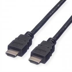 Кабел/адаптер VALUE 11.99.5534 :: HDMI High Speed кабел, M-M, черен цвят, 15.0 м
