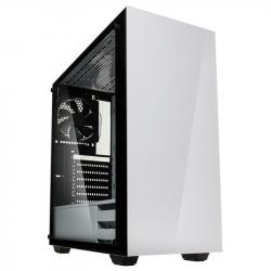 Кутия Kolink Stronghold White TG, Mid-Tower, Бял