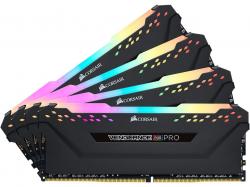 Памет 4x16GB DDR4 3200 Corsair VENGEANCE RGB PRO Black KIT