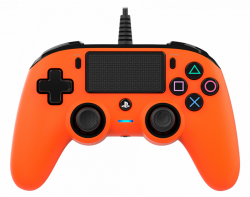 Мултимедиен продукт Жичен геймпад Nacon Wired Compact Controller, Оранжев