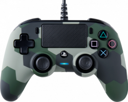 Жичен геймпад Nacon Wired Compact Controller Camo Green, Зелен