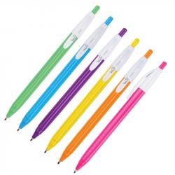 Канцеларски продукт Beifa Химикалка WMZ 1394, автоматична, 1.0 mm, асорти