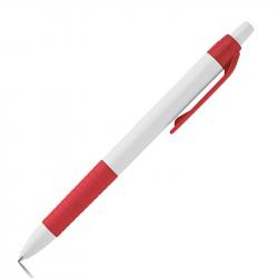 Канцеларски продукт Hi!dea Химикалка Aero, пластмасова, червена, 50 броя