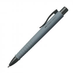 Канцеларски продукт Faber-Castell Химикалка Poly Ball Urban XB, автоматична, каменносива