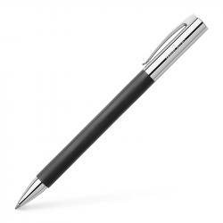 Канцеларски продукт Faber-Castell Химикалка Ambition, скъпоценна смола, черна