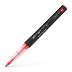 Канцеларски продукт Faber-Castell Ролер Free Ink, 1.5 mm, червен на най-ниска цени