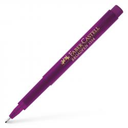 Канцеларски продукт Faber-Castell Тънкописец 1554, 0.8 mm, лилав