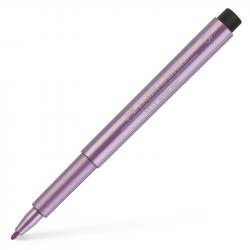 Канцеларски продукт Faber-Castell Маркер Pitt Artist Pen, объл, 1.5 mm, металик, рубин