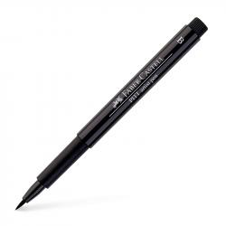 Канцеларски продукт Faber-Castell Маркер-четка Pitt Artist Pen, B, № 199, черен