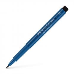 Канцеларски продукт Faber-Castell Маркер-четка Pitt Artist Pen, B, № 247, индентрен син