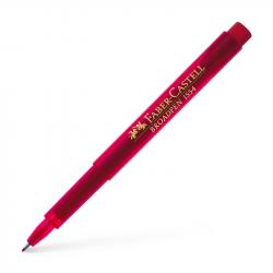 Канцеларски продукт Faber-Castell Тънкописец Broadpen 1554, 0.8 mm, червен