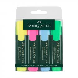 Канцеларски продукт Faber-Castell Текст маркер 48, 4 цвята