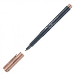 Канцеларски продукт Faber-Castell Маркер, объл, 1.5 mm, металик, меден