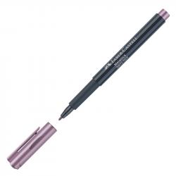 Канцеларски продукт Faber-Castell Маркер, объл, 1.5 mm, металик, тъмнорозов