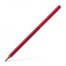 Канцеларски продукт Faber-Castell Молив Grip 2001, чернографитен, B, червен