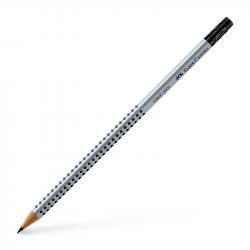 Канцеларски продукт Faber-Castell Молив Grip 2001, чернографитен, B, с гума