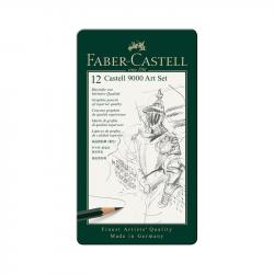Faber-Castell Молив Castell 9000, чернографитен, комплект за художници на най-ниска цени