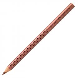 Канцеларски продукт Faber-Castell Цветен молив Jumbo Grip, металик, меден
