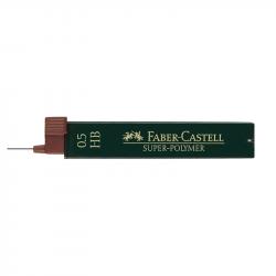 Канцеларски продукт Faber-Castell Мини графити Super-Polymer, 0.5 mm, HB, 12 броя