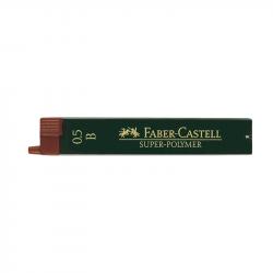 Канцеларски продукт Faber-Castell Мини графити Super-Polymer, 0.5 mm, B, 12 броя