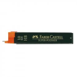 Канцеларски продукт Faber-Castell Мини графити Super-Polymer, 1.0 mm, HB, 12 броя