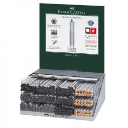 Канцеларски продукт Faber-Castell Молив Grip 2001, различни твърдости, 252 броя в дисплей