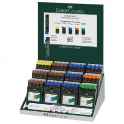 Канцеларски продукт Faber-Castell Мини графити, различни твърдости, 12 броя в опаковка