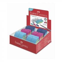 Канцеларски продукт Faber-Castell Гума Trend Bicolor, микс цветове