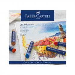 Канцеларски продукт Faber-Castell Маслени пастели Goldfaber, 24 цвята