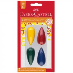 Канцеларски продукт Faber-Castell Пастели Pear, 4 цвята