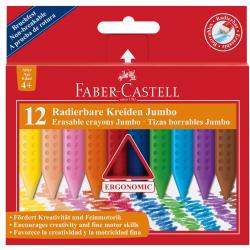 Канцеларски продукт Faber-Castell Пастели Jumbo Grip, 12 цвята