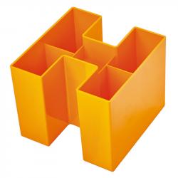 Канцеларски продукт HAN Органайзер за бюро Bravo Trend, с 5 отделения, оранжев