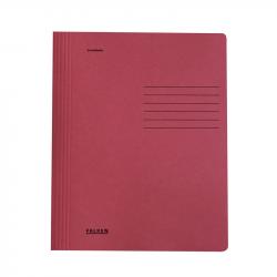  Falken Папка, картонена, с машинка, бордо