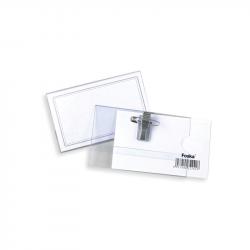  Foska Бадж, с игла и щипка, хоризонтален, 90 x 57 mm