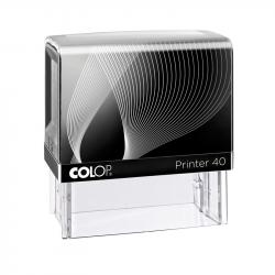 Канцеларски продукт Colop Печат Printer 40, правоъгълен, 23 x 59 mm, черен