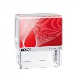 Канцеларски продукт Colop Печат Printer 60, правоъгълен, 37 x 76 mm, син
