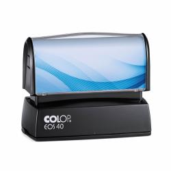 Канцеларски продукт Colop Печат EOS 40, правоъгълен, 59 x 23 mm, син