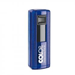 Канцеларски продукт Colop Печат Pocket Stamp Plus 20, джобен, 14 x 38 mm, индиго