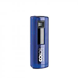 Канцеларски продукт Colop Печат Pocket Stamp Plus 30, джобен, 18 x 47 mm, индиго