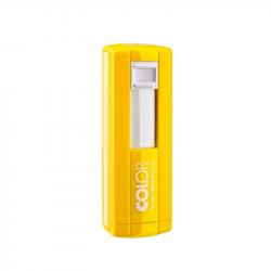 Канцеларски продукт Colop Печат Pocket Stamp Plus 30, джобен, 18 x 47 mm, жълт