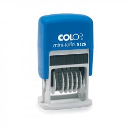 Канцеларски продукт Colop Номератор S126, с 6 цифри, черен