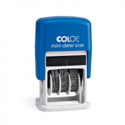 Канцеларски продукт Colop Датник S120-3, с цифри, 4 mm, черен