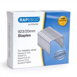 Rapesco Телчета за телбод, размер 23-20 mm, 1000 броя