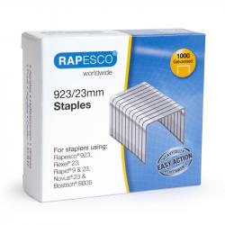 Rapesco Телчета за телбод, размер 23-23 mm, 1000 броя