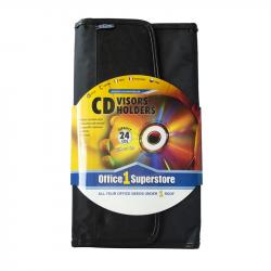 Канцеларски продукт Office 1 Калъф за CD Visor, за 24 диска